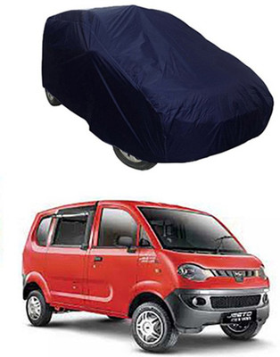 WildKraftZ Car Cover For Mahindra Jeeto (Without Mirror Pockets)(Blue)