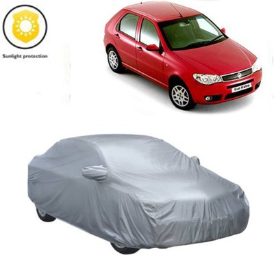 RPSENTTERPR Car Cover For Fiat Palio D (With Mirror Pockets)(Silver, For 2020 Models)