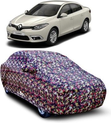 XAFO Car Cover For Renault Fluence (With Mirror Pockets)(Multicolor)