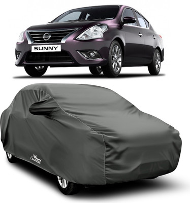 XAFO Car Cover For Nissan Sunny (With Mirror Pockets)(Grey)