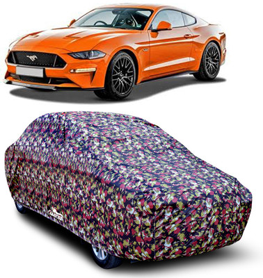 XAFO Car Cover For Ford Mustang Facelift (With Mirror Pockets)(Multicolor)