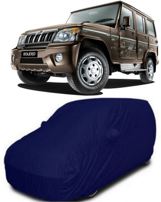 Chiefride Car Cover For Mahindra Bolero (With Mirror Pockets)(Blue)