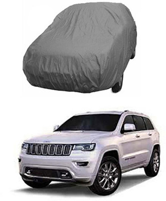 Wadhwa Creations Car Cover For Mahindra Jeep (Without Mirror Pockets)(Grey)