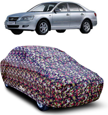 XAFO Car Cover For Hyundai Sonata Embera (With Mirror Pockets)(Multicolor)