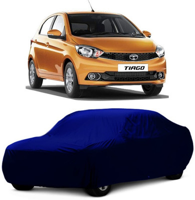 Chiefride Car Cover For Tata Tiago (Without Mirror Pockets)(Blue)