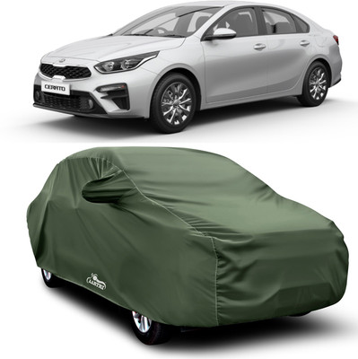 XAFO Car Cover For Kia Cerato (With Mirror Pockets)(Green)