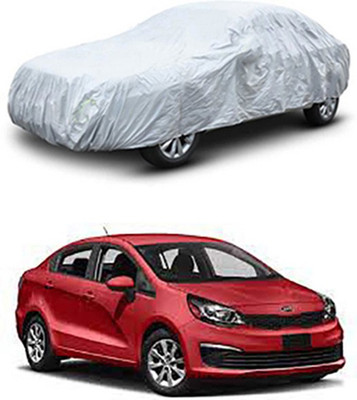 WildKraftZ Car Cover For Kia Universal For Car (Without Mirror Pockets)(Silver)