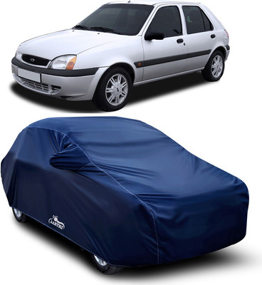 XAFO Car Cover For Ford Fiesta Old (With Mirror Pockets)(Blue)
