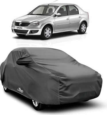 XAFO Car Cover For Mahindra Logan Edge (With Mirror Pockets)(Grey)