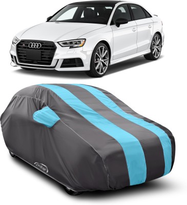 DROHAR Car Cover For Audi S3 (With Mirror Pockets)(Blue)