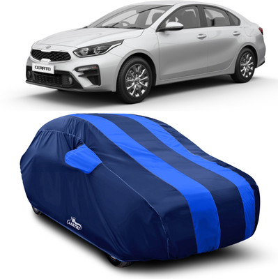 XAFO Car Cover For Kia Cerato (With Mirror Pockets)(Blue)