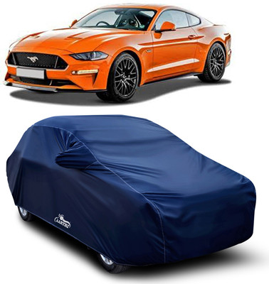 XAFO Car Cover For Ford Mustang Facelift (With Mirror Pockets)(Blue)