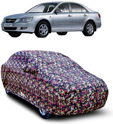 XAFO Car Cover For Hyundai Sonata Embera (With Mirror Pockets)(Multicolor)