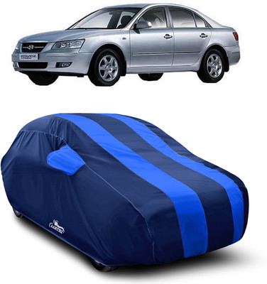 XAFO Car Cover For Hyundai Sonata Embera (With Mirror Pockets)(Blue)