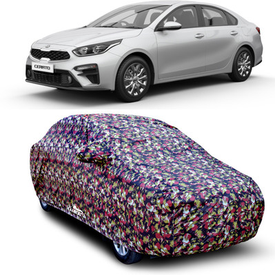 XAFO Car Cover For Kia Cerato (With Mirror Pockets)(Multicolor)
