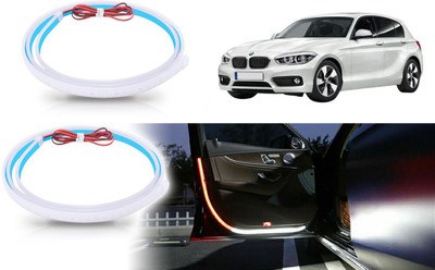 Selifaur 2 Pcs 48 Inch Car Door Opening Warning LED Strips Safety Light For 1 Series Car Fancy Lights(Red, White)