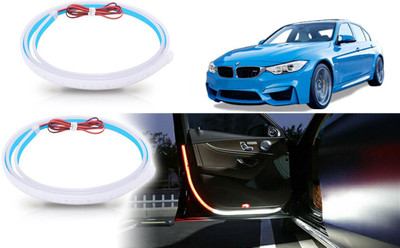 Selifaur 2 Pcs 48 Inch Car Door Opening Warning LED Strips Safety Light For 325i Car Fancy Lights(Red, White)