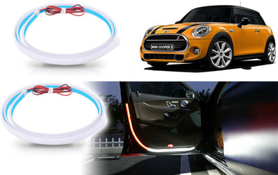 Selifaur 2 Pcs 48 Inch Car Door Opening Warning LED Strips Safety Light For Cooper Car Fancy Lights(Red, White)