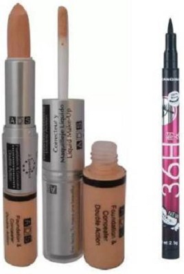 ads BeautyFLY Foundation And Concealer with Sketch Pen Eyeliner (3 Items in the set)(3 Items in the set)