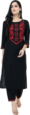 AnjuShree Choice Women Kurta Palazzo Set