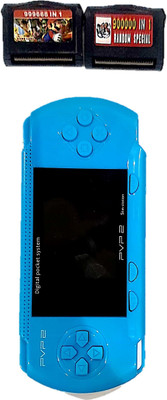 Clubics PVP2 Video Game for Kids 1 GB with Super Mario, Contra (Lite Blue) 1 GB with Super Mario 1 GB with Super Mario(Sky Blue)