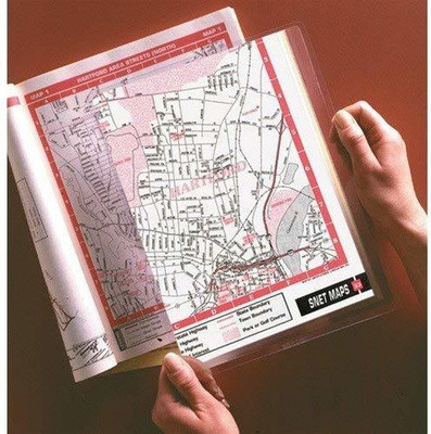 oddpod 2Pc-816-A4-MAGsheet 3X Page Magnifier(TRANSPARENT)