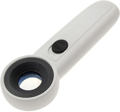oddpod 40X Magnification Handheld LED Magnifying Glass 40X Magnifying Glass(White)