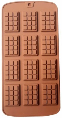 Cake Bake Mold Mini Chocolate Mold Silicone Mold Fondant Molds DIY 3D Candy Bar Mould Cake Decoration Tools Kitchen Baking Accessories Ideal for Chocolate and Cake Decoration (1 Piece) Chocolate Mould(Pack of 1)