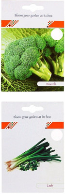 VibeX KGF-89-2-Varieties-Broccoli, Leek Seed(70 per packet)
