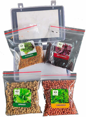 CYBEXIS Combo of leafy vegetable (four varieties Seed(10 g)