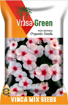 Vrisa Green VINCA MIXED Seed(50 per packet)