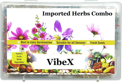 CYBEXIS 5-Varieties-Imported Herbs Combo Seed(10 g)