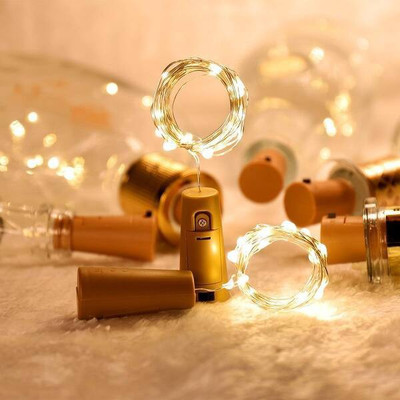 MR VAJANI 20 LEDs 1.98 m Gold Steady String Rice Lights(Pack of 4)