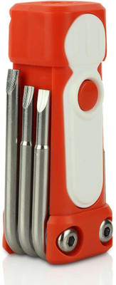 jazam 8 Function Folding Toolkit With Torch And Working Light G29 Standard Screwdriver Set(Pack of 1)