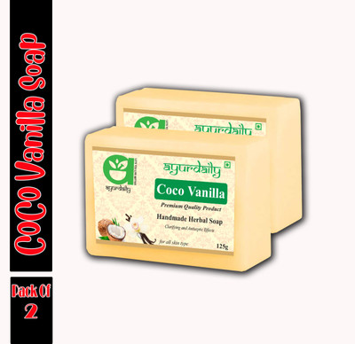 Ayurdaily Coco Vanilla Soap(2 x 125 g)