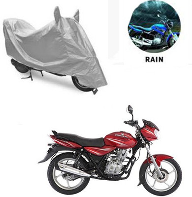RPSENTTERPR Waterproof Two Wheeler Cover for Bajaj(Discover 125 DTS-i, Silver)