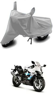 Wadhwa Creations Two Wheeler Cover for Hyosung(GT250R, Silver)