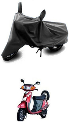 Wadhwa Creations Two Wheeler Cover for Kinetic(Grey)