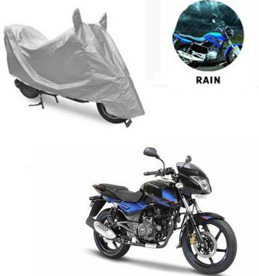 RPSENTTERPR Waterproof Two Wheeler Cover for Bajaj(Pulsar 150 DTS-i, Silver)
