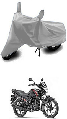 Wadhwa Creations Two Wheeler Cover for Suzuki(Sling Shot, Silver)