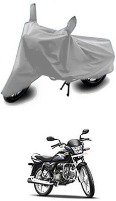 Wadhwa Creations Two Wheeler Cover for Hero(Splendor Pro, Silver)