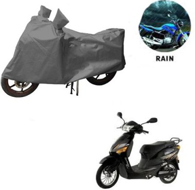 RPSENTTERPR Waterproof Two Wheeler Cover for Hero(Electric Zippy, Grey)