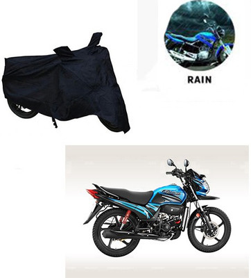 RPSENTTERPR Waterproof Two Wheeler Cover for Honda(Passion Pro TR, Black)