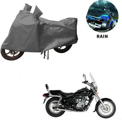 RPSENTTERPR Waterproof Two Wheeler Cover for Bajaj(Avenger 220 DTS-i, Grey)