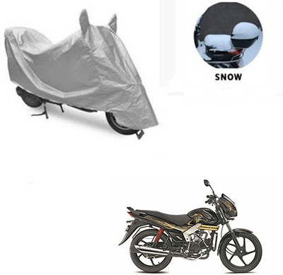 RPSENTTERPR Waterproof Two Wheeler Cover for Mahindra(Centuro, Silver)