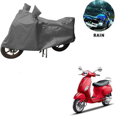 RPSENTTERPR Waterproof Two Wheeler Cover for Piaggio(Vespa VXL, Grey)