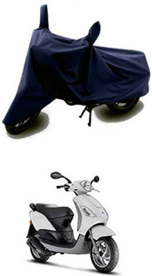 Mdstar Waterproof Two Wheeler Cover for Piaggio(Blue)
