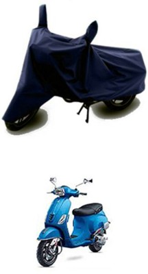 Wadhwa Creations Two Wheeler Cover for Universal For Bike(Vespa SXL, Blue)