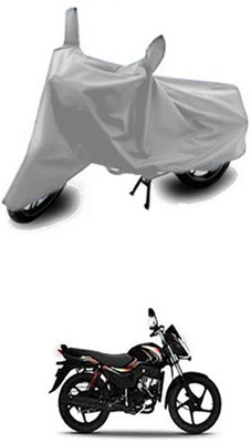Wadhwa Creations Two Wheeler Cover for Mahindra(Pantero, Silver)