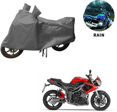 RPSENTTERPR Waterproof Two Wheeler Cover for DSK Benelli(TNT R, Grey)